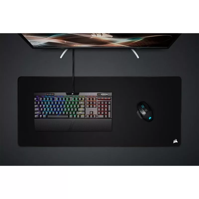 CORSAIR mänguhiirematt - Mm350 Pro Premium pritsmekindel riidest must Extended-xl