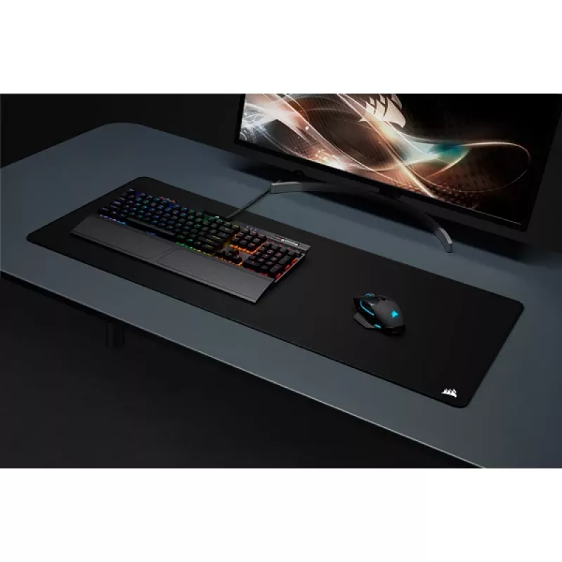 CORSAIR mänguhiirematt - Mm350 Pro Premium pritsmekindel riidest must Extended-xl