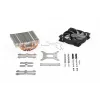 be quiet Shadow Rock LP CPU jahuti, üks 120 mm PWM ventilaator, Intel pesadele: 1200 / 2066 / 1150 / 1151 / 1155 / 2011(-3) Square ILM, AMD pesadele: AM2(+) / AM3(+) / AM4 / FM1 / FM2(+), 130 W TDP, kõrgus 75,4 mm