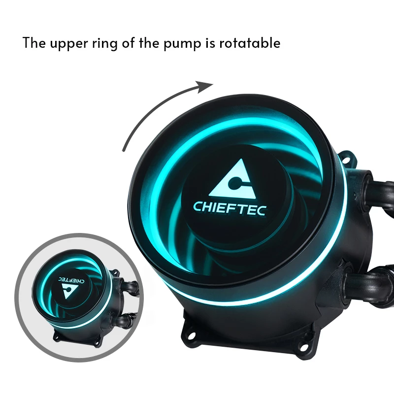 Vedelikjahutus Chieftec ICEBERG 240 DARK