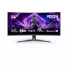 AOC AGON PRO AG346UCD arvutimonitor 86,4 cm (34 tolli) 3440 x 1440 pikslit Wide Quad HD QD-OLED must, hall