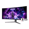 AOC AGON PRO AG346UCD arvutimonitor 86,4 cm (34 tolli) 3440 x 1440 pikslit Wide Quad HD QD-OLED must, hall