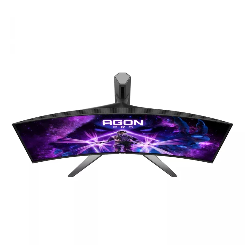 AOC AGON PRO AG346UCD arvutimonitor 86,4 cm (34 tolli) 3440 x 1440 pikslit Wide Quad HD QD-OLED must, hall