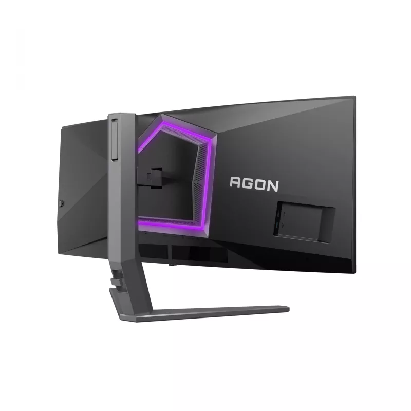 AOC AGON PRO AG346UCD arvutimonitor 86,4 cm (34 tolli) 3440 x 1440 pikslit Wide Quad HD QD-OLED must, hall