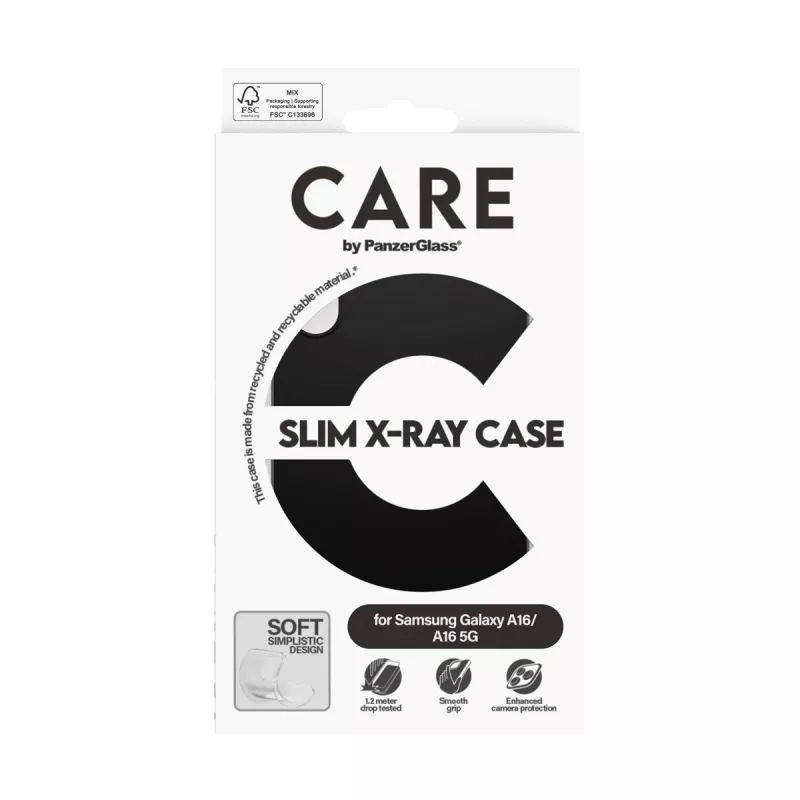 PanzerGlass CARE™ by ® ümbris Must Samsung Galaxy A16 4G | A16 5G