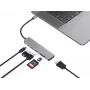 Conceptronic DONN02G sülearvuti dokk / pordireplikaator USB 3.2 Gen 1 (3.1 Gen 1) USB-C alumiinium