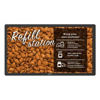 Philips Signage Solutions 25BDL4150I/00 Signage Display Digitaalne silt lameekraan 64,3 cm (25,3 tolli) Wi-Fi Must Sisseehitatud protsessor Android 11