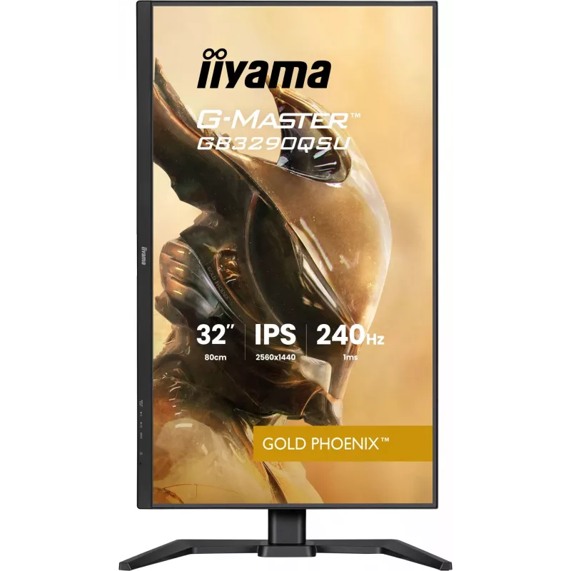 iiyama G-MASTER GB3290QSU-B1 arvutimonitor 80 cm (31.5 tolli) 2560 x 1440 pikslit Quad HD LED Must
