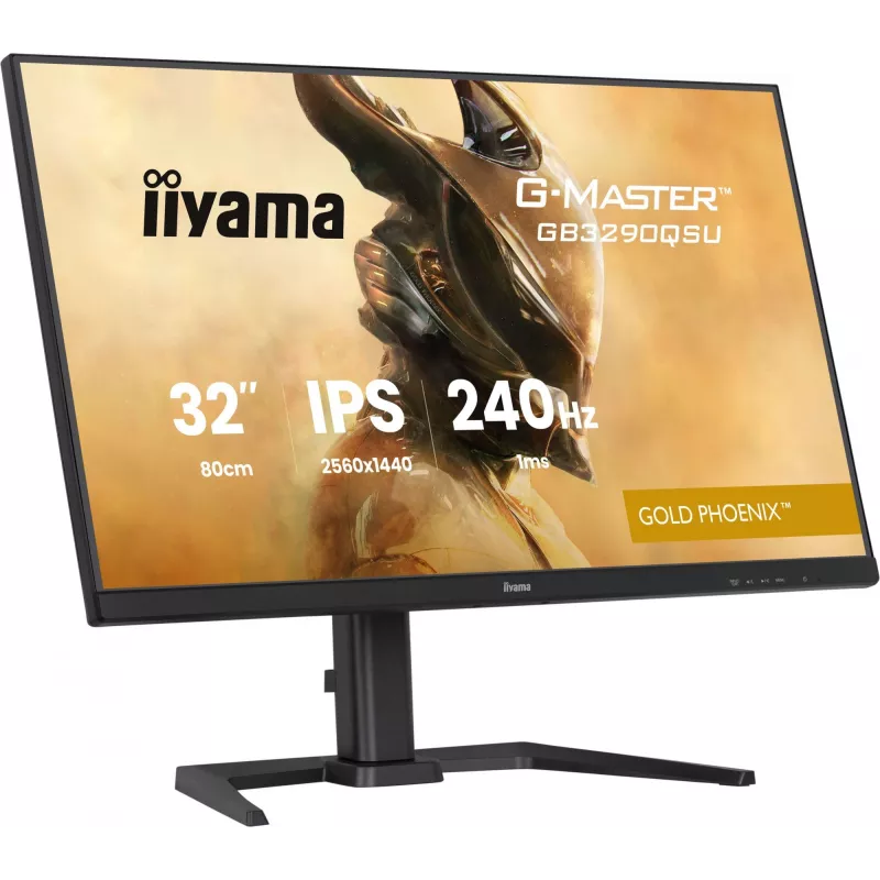 iiyama G-MASTER GB3290QSU-B1 arvutimonitor 80 cm (31.5 tolli) 2560 x 1440 pikslit Quad HD LED Must