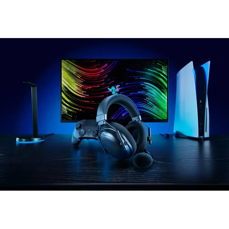 RAZER Kõrvaklapid Blackshark V3 Pro - Stereo - Juhtmevaba/ USB - Must PlayStationile