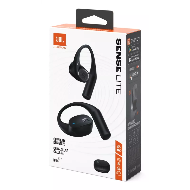 JBL Sense Lite kõrvaklapid juhtmevaba kõrvaklapp kõned/muusika Bluetooth must