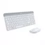 LOGITECH Õhuke juhtmevaba klaviatuuri ja hiire komplekt Mk470 - Valge - Azerty Prantsuse
