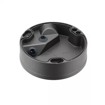 Hanwha SBO-147B turvakaamera tarvik Must 14,8 cm läbimõõt 73,3 mm kõrgus