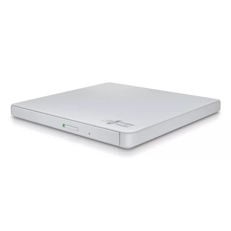 HITACHI-LG DATA STORAGE õhuke Portable DVD-writer - Gp57eb40 - USB 2.0 - Valge