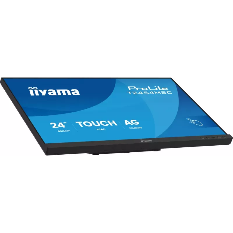 iiyama ProLite T2454MSC-B3AG arvutimonitor 60,5 cm (23,8 tolli) 1920 x 1080 pikslit Full HD LED puuteekraaniga mitme kasutaja jaoks must