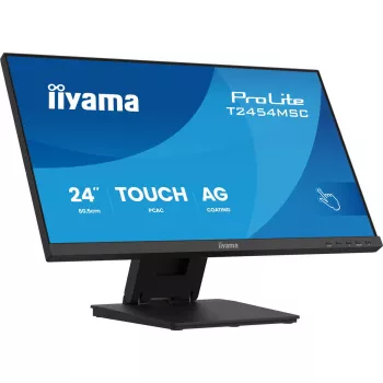 iiyama ProLite T2454MSC-B3AG arvutimonitor 60,5 cm (23,8 tolli) 1920 x 1080 pikslit Full HD LED puuteekraaniga mitme kasutaja jaoks must