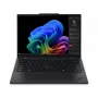 Lenovo ThinkPad T14s Gen 6 (Snapdragon) Copilot+ PC X1E-78-100 Sülearvuti 35,6 cm (14 tolli) WUXGA 32 GB LPDDR5x-SDRAM 1 TB SSD Wi-Fi 7 (802.11be) Windows 11 Pro Saksa Must