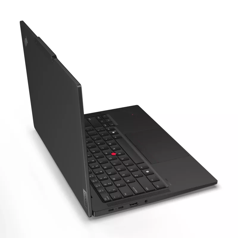 Lenovo ThinkPad T14s Gen 6 (Snapdragon) Copilot+ PC X1E-78-100 Sülearvuti 35,6 cm (14 tolli) WUXGA 32 GB LPDDR5x-SDRAM 1 TB SSD Wi-Fi 7 (802.11be) Windows 11 Pro Saksa Must