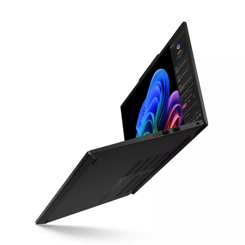 Lenovo ThinkPad T14s Gen 6 (Snapdragon) Copilot+ PC X1E-78-100 Sülearvuti 35,6 cm (14 tolli) WUXGA 32 GB LPDDR5x-SDRAM 1 TB SSD Wi-Fi 7 (802.11be) Windows 11 Pro Saksa Must