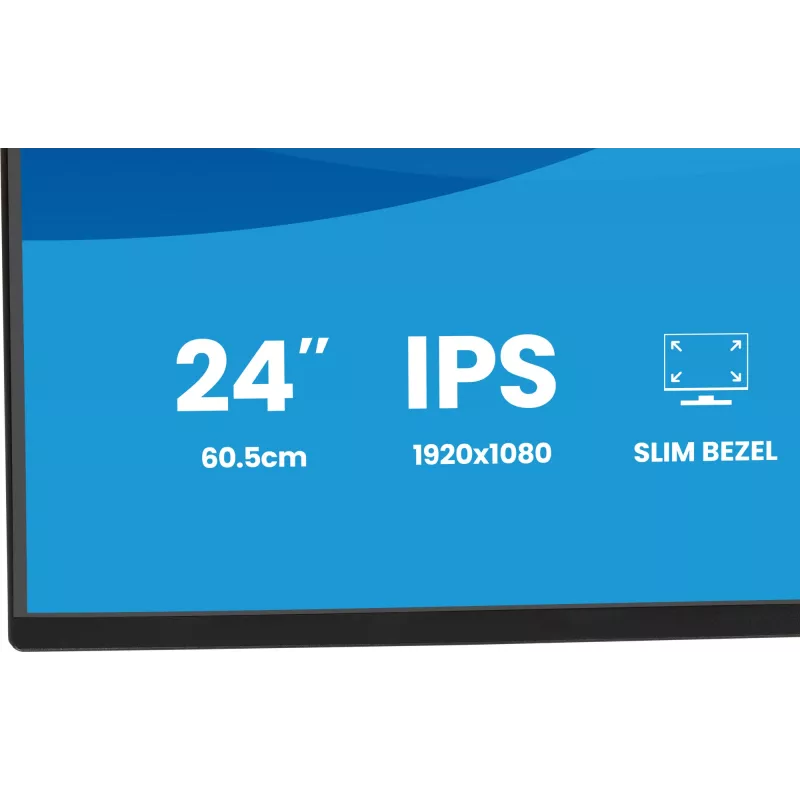 iiyama ProLite X2492HSU-B1 arvutimonitor 60,5 cm (23,8 tolli) 1920 x 1080 pikslit Full HD LED Must