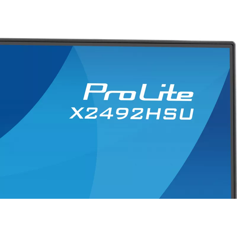 iiyama ProLite X2492HSU-B1 arvutimonitor 60,5 cm (23,8 tolli) 1920 x 1080 pikslit Full HD LED Must