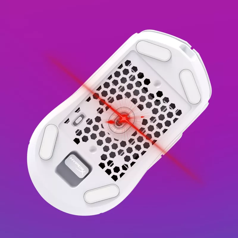 HyperX Pulsefire Haste 2 – juhtmevaba mänguhiir (valge)