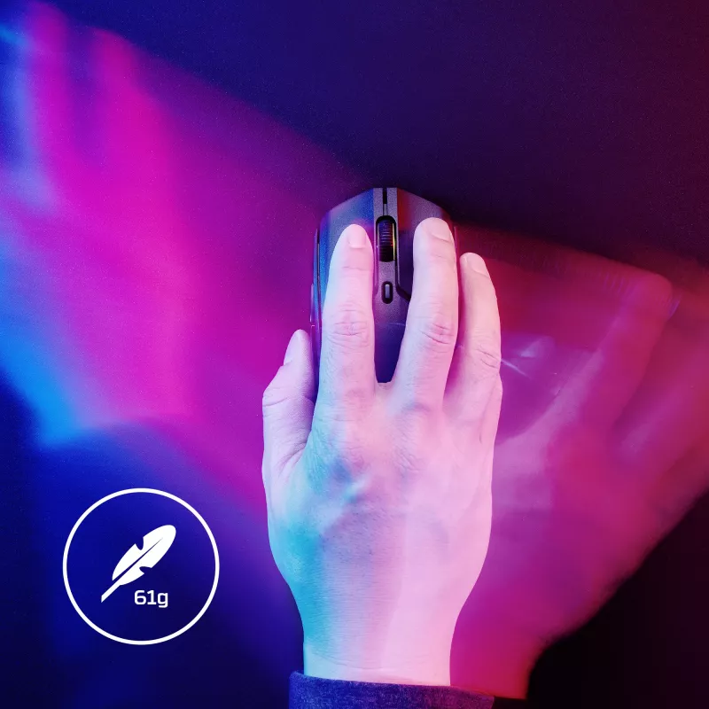 HyperX Pulsefire Haste 2 – juhtmevaba mänguhiir (valge)
