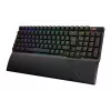 ASUS ROG Strix Scope II 96 Wireless klaviatuur mängimiseks USB + RF juhtmevaba + Bluetooth QWERTZ Saksa must