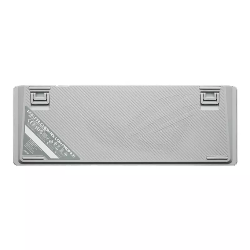 ASUS ROG Falchion RX Low Profile klaviatuur Mängimine USB + RF traadita + Bluetooth QWERTZ Valge