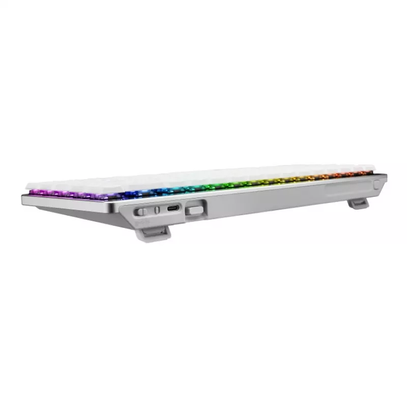 ASUS ROG Falchion RX Low Profile klaviatuur Mängimine USB + RF traadita + Bluetooth QWERTZ Valge