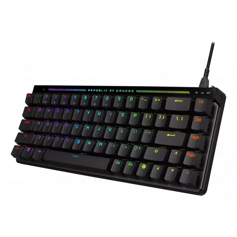 ASUS ROG Falchion Ace HFX klaviatuur Mängimine USB QWERTZ saksa Must