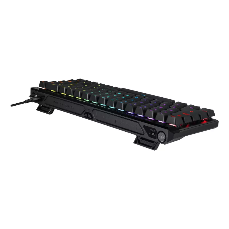 ASUS ROG Falchion Ace HFX klaviatuur Mängimine USB QWERTZ saksa Must
