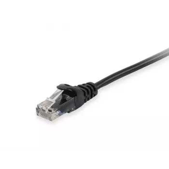 Patch-kaabel Equip Cat.6 U/UTP RJ-45 0,25 m Must