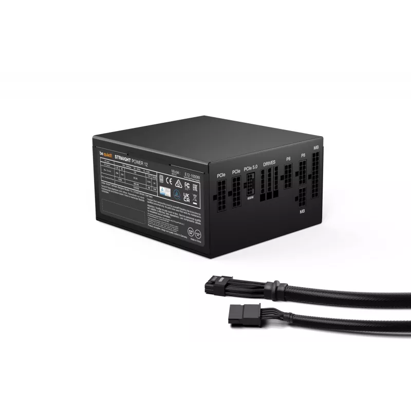 be quiet! BN338 toiteplokk 1000 W 20+4 pin ATX ATX Must