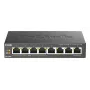 Haldamatu lüliti D-Link DGS-1008P/E, L2, 8 porti, PoE