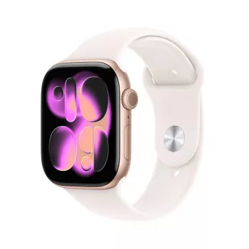 Nutikell Apple Watch Series 11 GPS + Cellular 46mm Roosakuldne alumiiniumkorpus, heleõrn spordirihm M/L