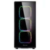 PC-korpus Sharkoon TG6 RGB Midi Tower Must