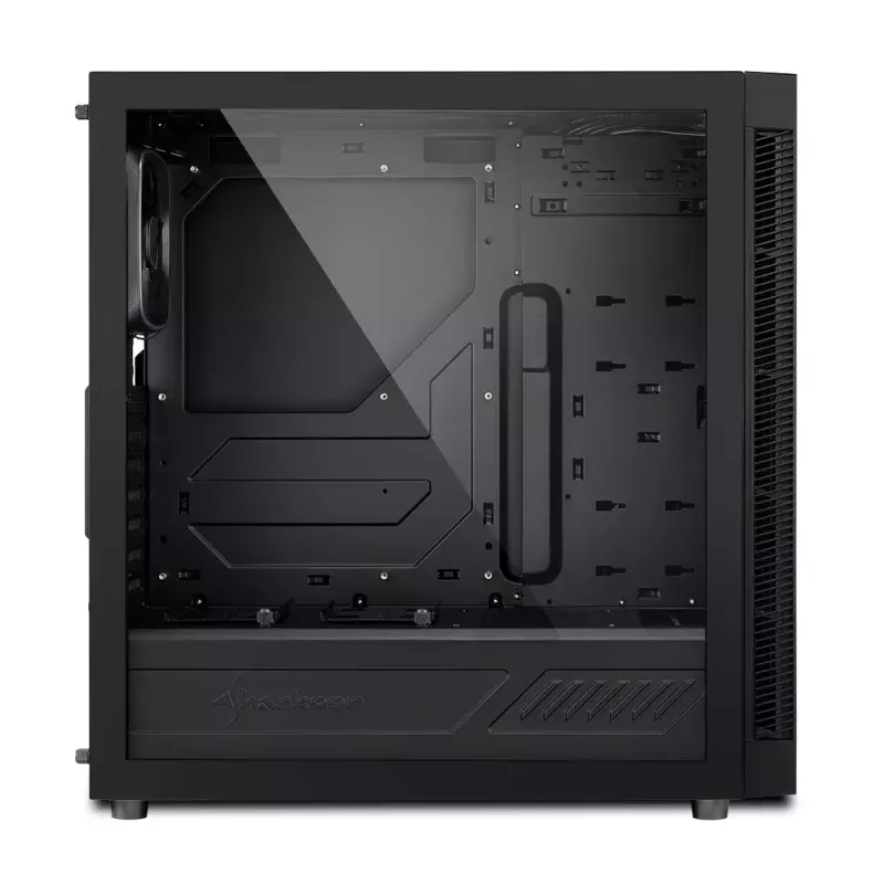 PC-korpus Sharkoon TG6 RGB Midi Tower Must