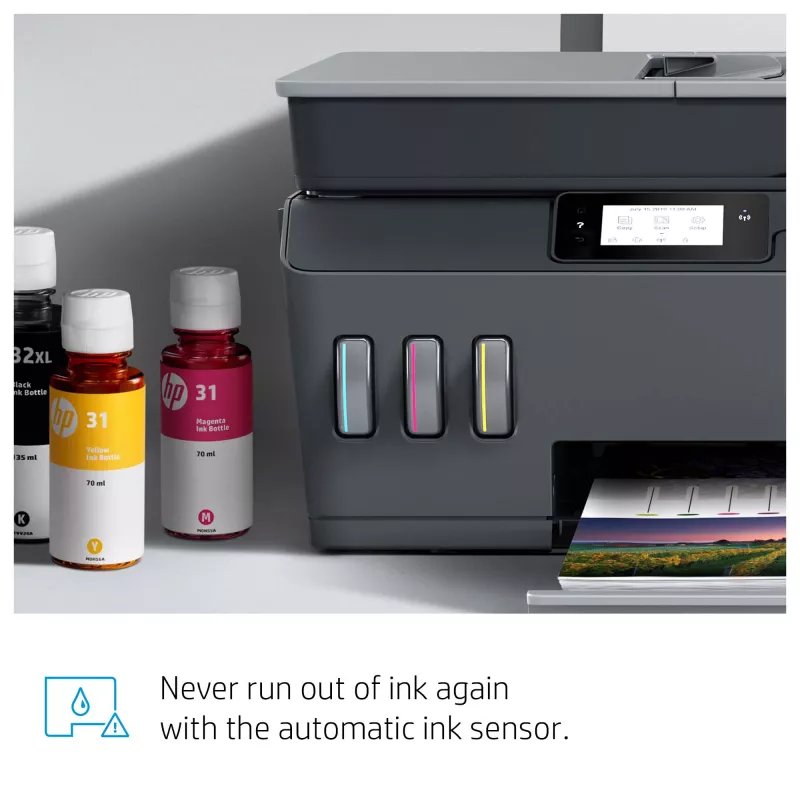 HP Smart Tank Plus 655 juhtmeta mitmeotstarbeline värviprinter, koopiamasin, skanner