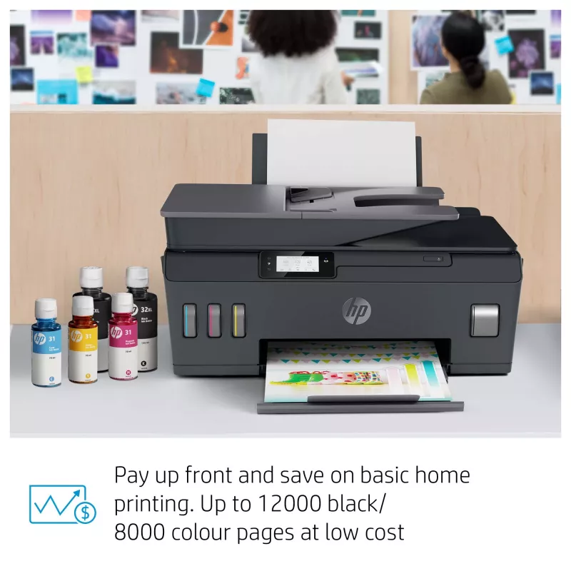 HP Smart Tank Plus 655 juhtmeta mitmeotstarbeline värviprinter, koopiamasin, skanner