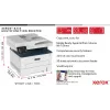 Xerox B235 A4 34ppm juhtmevaba dupleks koopia/prindi/skanni/faks PS3 PCL5e/6 ADF 2 salve kokku 251 lehte