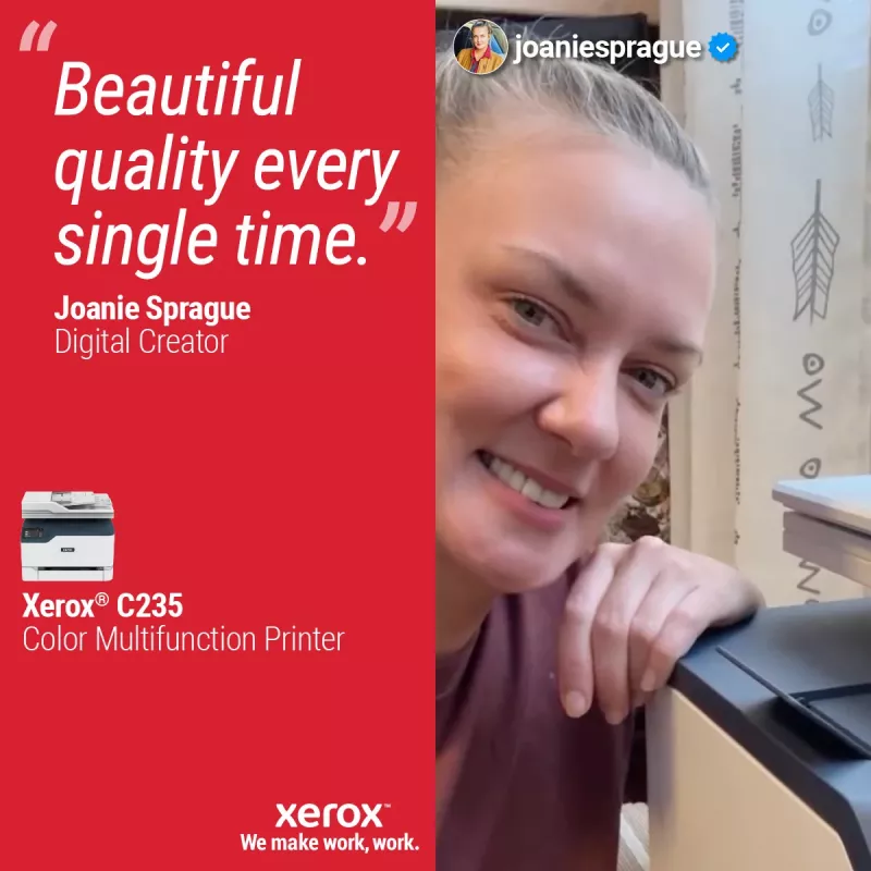 Xerox C235 A4 22ppm juhtmevaba koopia/prindi/skanni/faks PS3 PCL5e/6 ADF 2 salve kokku 251 lehte