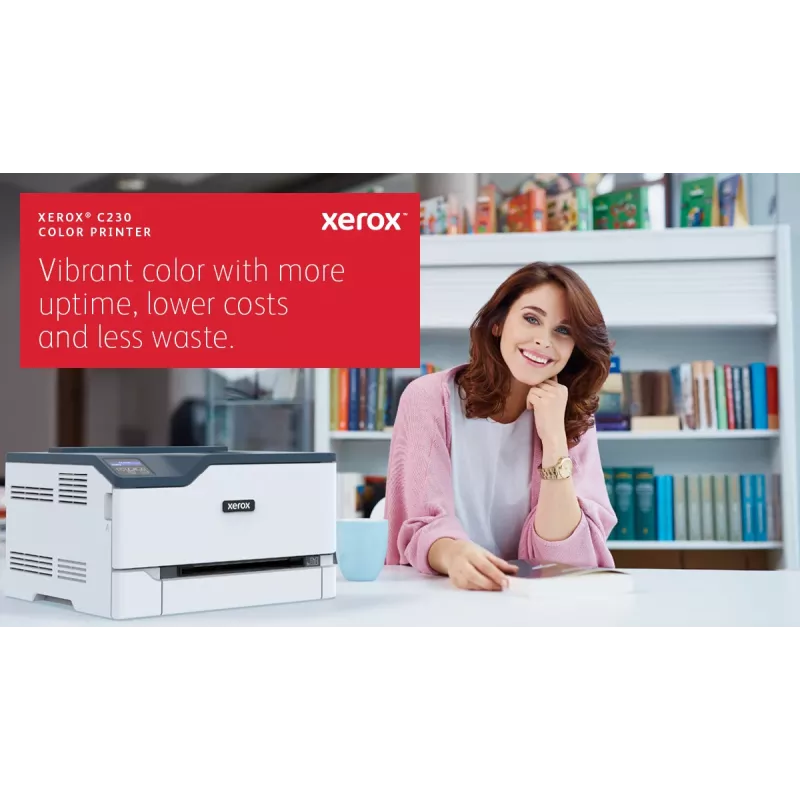 Xerox C230 A4 22ppm juhtmeta kahepoolne printer PS3 PCL5e6 2 alust kokku 251 lehte