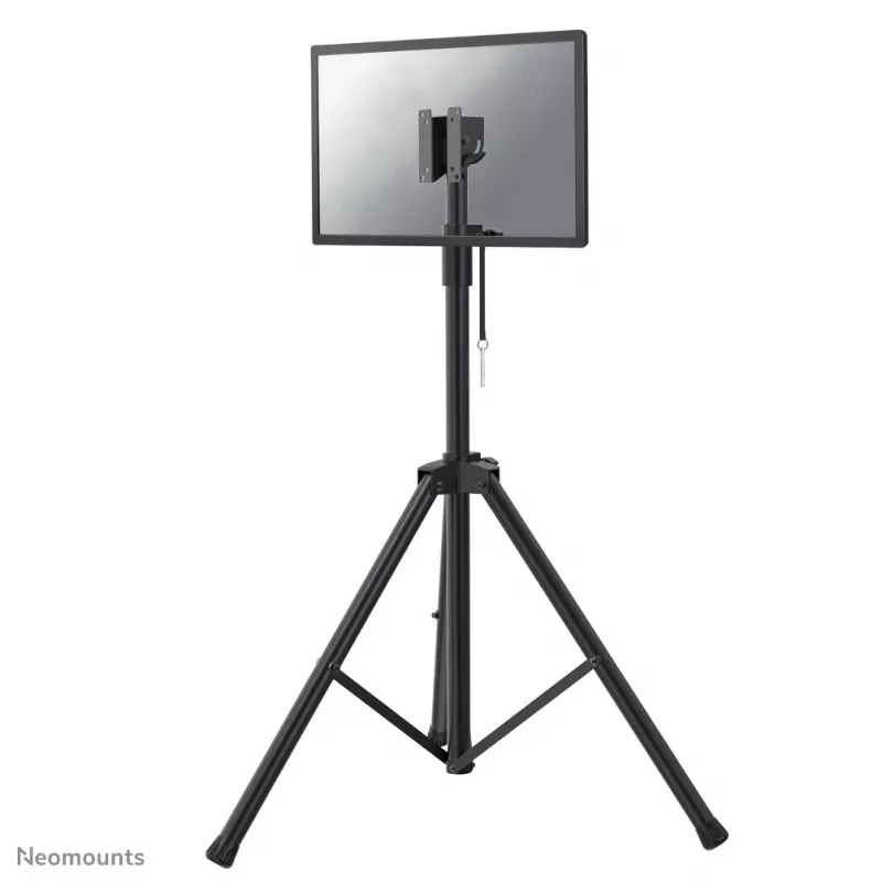 Neomounts NS-FS200Must põrandastatiiv 10-32 tolli, 15 kg, 25.4 cm (10 tolli), 81.3 cm (32 tolli), 75 x 75 mm, 100 x 100 mm, 1080 - 1780 mm