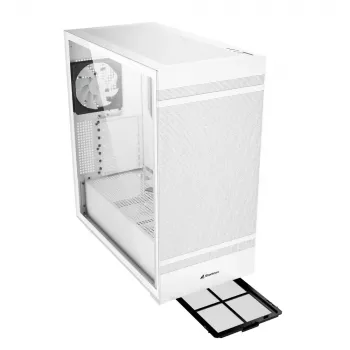 Arvuti korpus Sharkoon REBEL C50 RGB Full Tower Valge