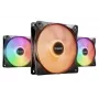 be quiet LIGHT WINGS LX 120mm PWM High Speed 3-Pack Must arvutikorpuse ventilaator 12 cm 3 tk