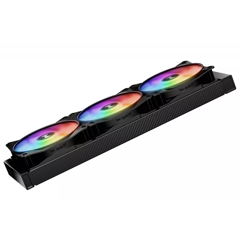 be quiet LIGHT WINGS LX 120mm PWM High Speed 3-Pack Must arvutikorpuse ventilaator 12 cm 3 tk