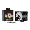 be quiet LIGHT WINGS LX 120mm PWM High Speed 3-Pack Must arvutikorpuse ventilaator 12 cm 3 tk