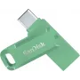 WESTERN DIGITAL SanDisk Ultra Dual Drive Go - 128GB USB-mälupulk - USB-C / USB-A - roheline