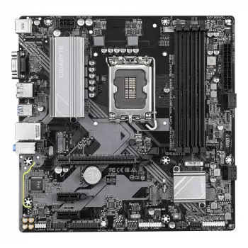 GIGABYTE B760M D3HP emaplaat – Intel Core 14. põlvkonna protsessoritele, 4+1+1 faasi VRM, kuni 5600 MHz DDR5, 2xPCIe 4.0 M.2, GbE LAN, USB 3.2 Gen 1